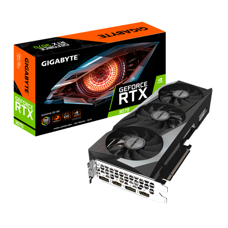 VGA Gigabyte GeForce RTX 3070 GAMING OC 8G | Gigabyte
