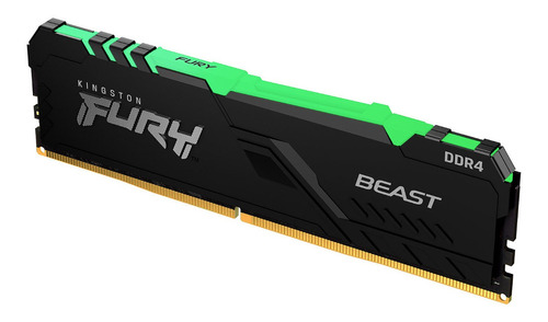 Memoria DDR4 Kingston 16Gb 3200 MHz FURY BEAST RGB (7518) | Kingston