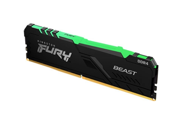 Memoria DDR4 Kingston 8Gb 3200 MHz FURY BEAST RGB (9439) | Kingston