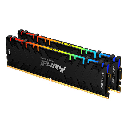 Memoria DDR4 Kingston 32Gb (2x16Gb) 3600 MHz FURY RENEGADE RGB