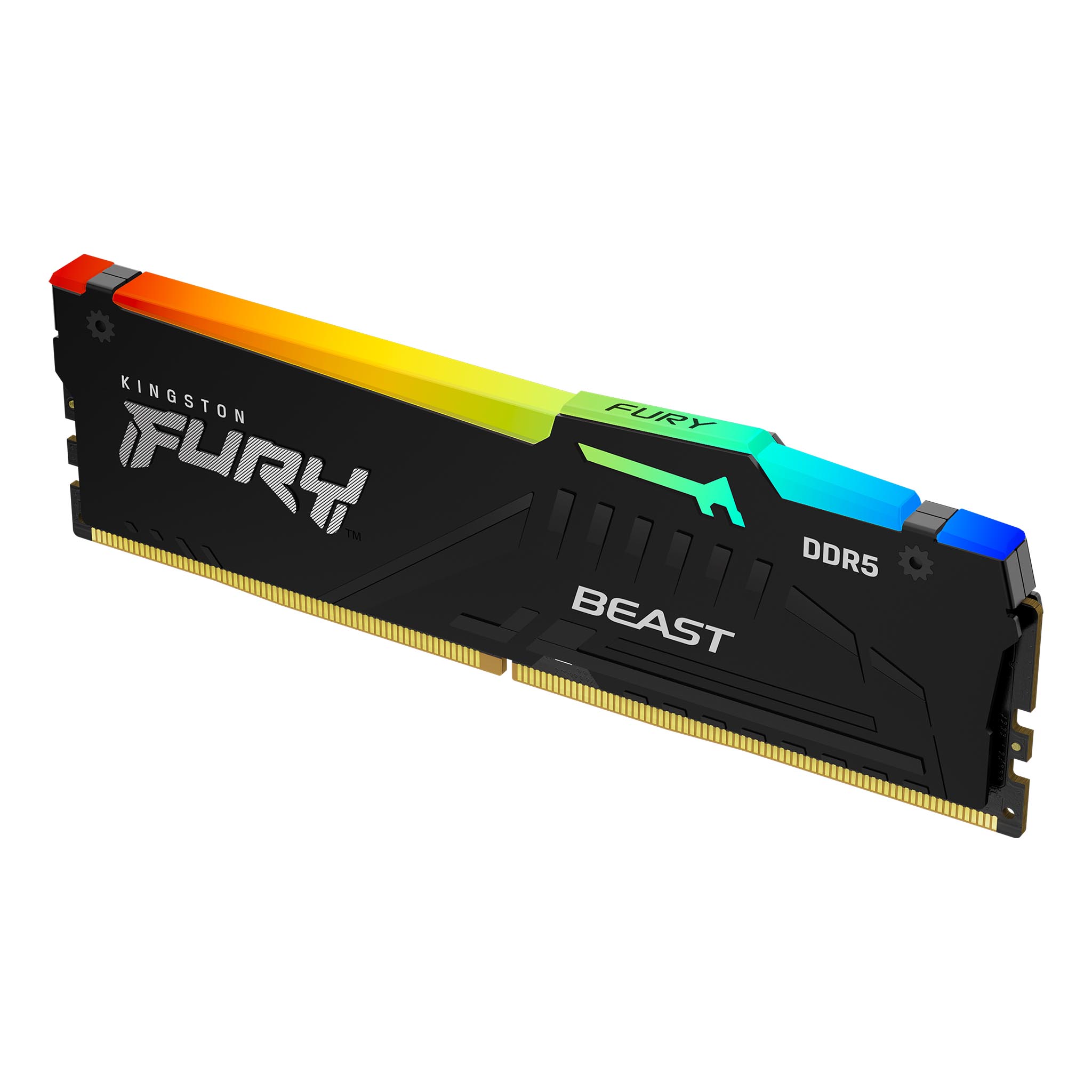 Memoria DDR5 Kingston 8Gb 5200 MHz FURY BEAST RGB (8615) | Kingston