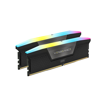 Memoria DDR5 Corsair 64Gb (2x32Gb) 6400 MHz Vengeance RGB Black