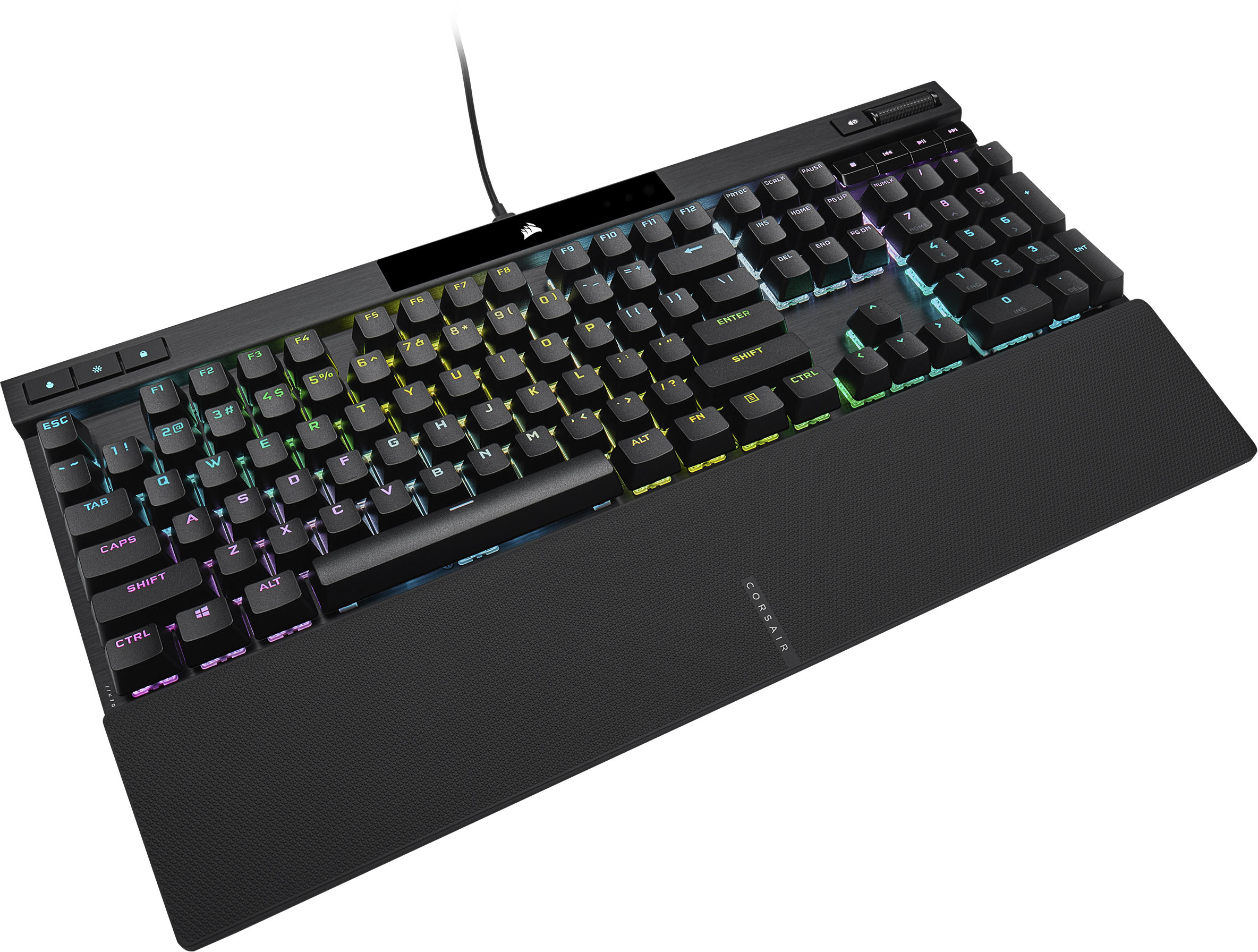 Teclado Corsair K70 RGB PRO Mecanico Cherry MX Black PBT (6112