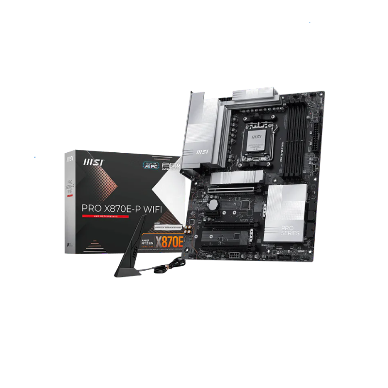 Mother MSI PRO X870E-P WIFI DDR5 AM5 (Serie 7000/8000/9000) (7600)