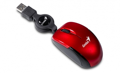 Mouse Genius Micro Traveler Ruby USB (8691)