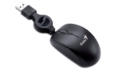 Mouse Genius Micro Traveler Black USB (7885)