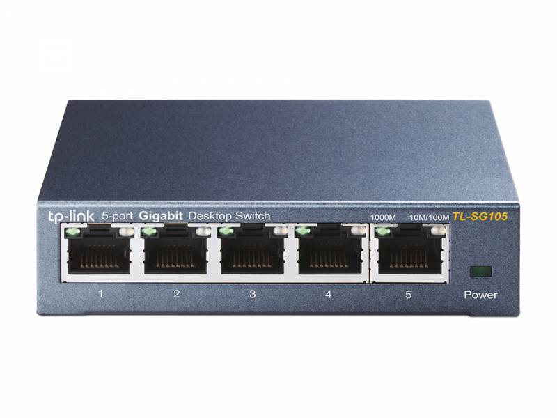 TL-SG105 Switch 5P TpLink Gigabit Acero (1146)