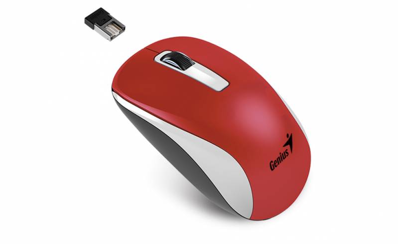 Mouse Genius NX 7010 BlueEye White/Red (0920)