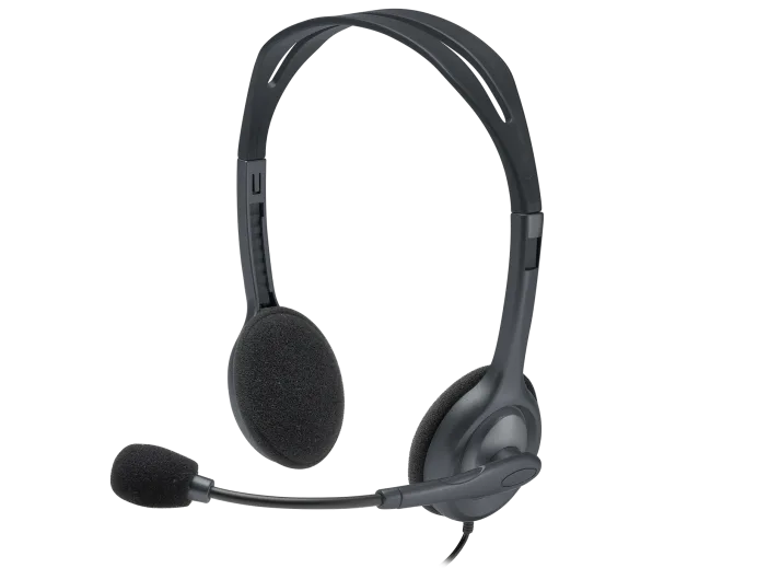 Auricular c/Microfono Logitech H111 Blk 1 Jack 981-000612