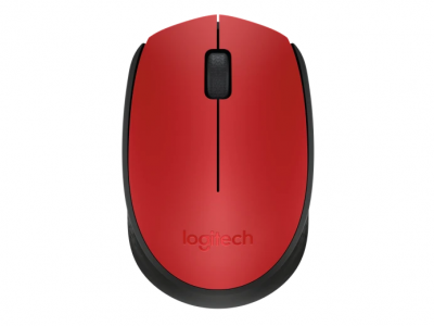 Mouse Logitech Wir M170 Red Blister 910-004941