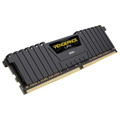 Memoria DDR4 Corsair 8Gb 2666 MHz Vengeance LPX Black (9564)