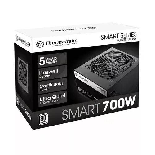 Fuente Thermaltake Smart 700W White 80 Plus (2448)