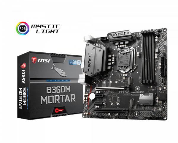 Mother MSI B360M MORTAR s1151 DDR4 (8va y 9na Gen) (2830)