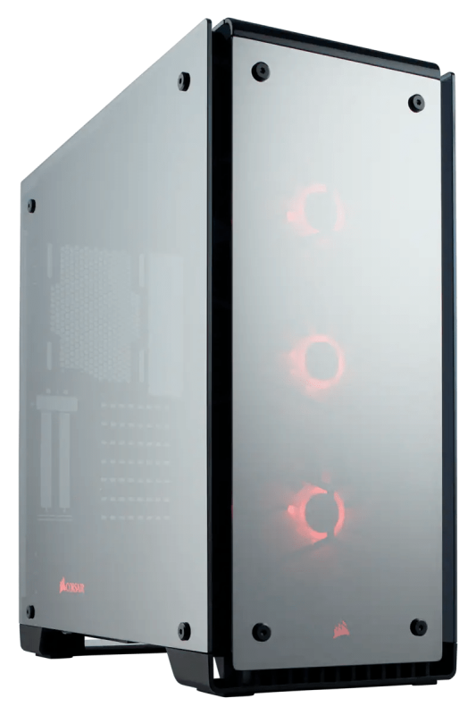 Gabinete Corsair Crystal 570X RGB Mirror Black Mid-Tower S/F (3111)