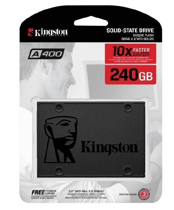 Disco SSD KINGSTON A400 240 GB SATA Interno 7 mm (1219)