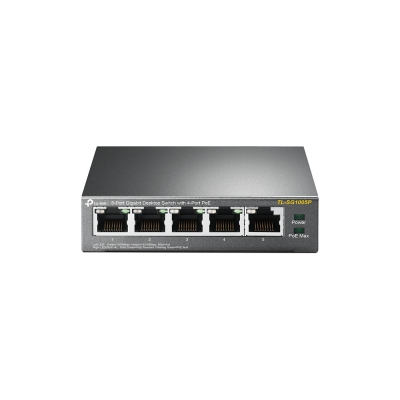 TL-SG1005P Switch 5P Giga (4 ptos POE) Tp-Link Desk (3212)