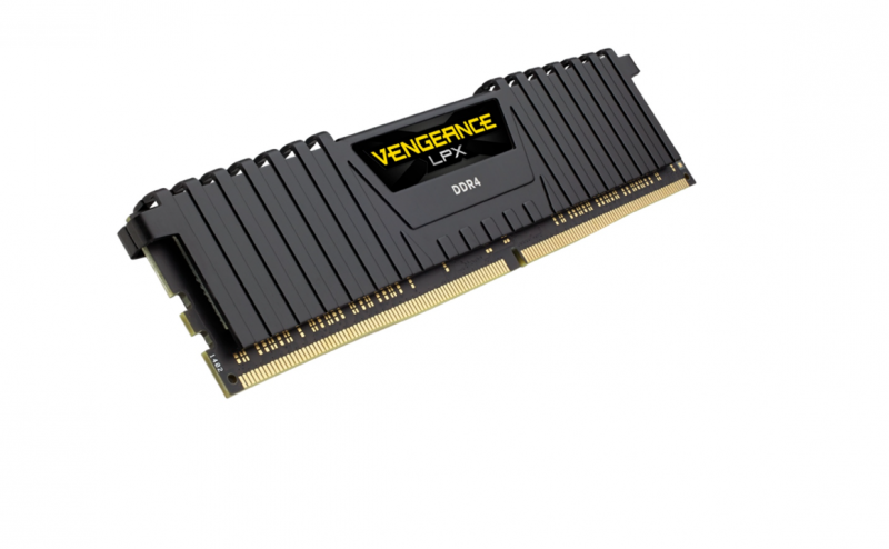 Memoria DDR4 Corsair 8Gb 2400 MHz Vengeance LPX Black (4680)