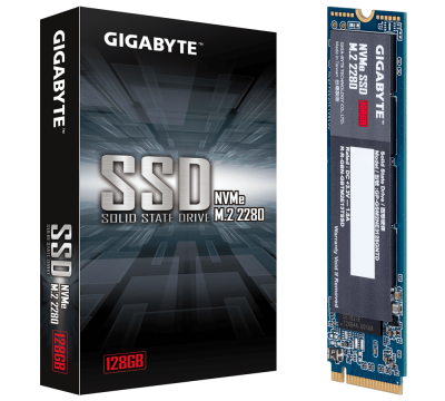 Disco SSD M.2 GIGABYTE 128GB PCIe 4x NVMe (6866)