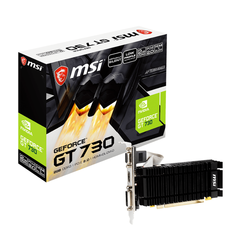 VGA MSI GeForce GT 730 2G DDR3 LP (2918)
