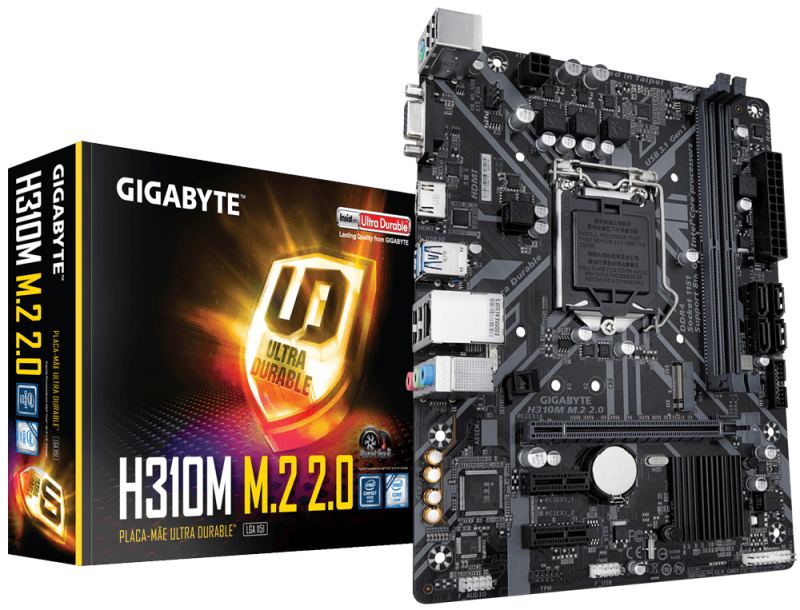 Mother GIGABYTE H310M M.2 2.0 s1151 DDR4 (8303)