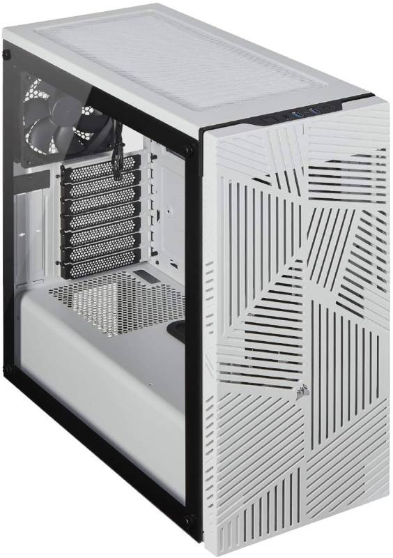 Gabinete Corsair Airflow 275R Mid-Tower Tempered Glass White (0816)