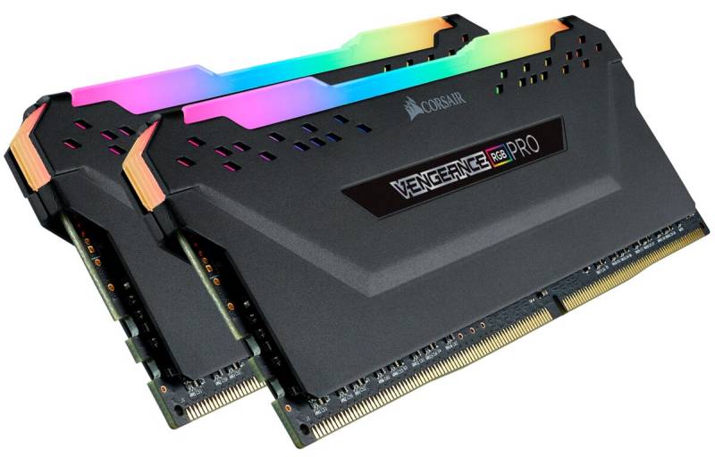 Memoria DDR4 Corsair 16Gb (2x8Gb) 3200 MHz Vengeance RGB Pro Black (5381)