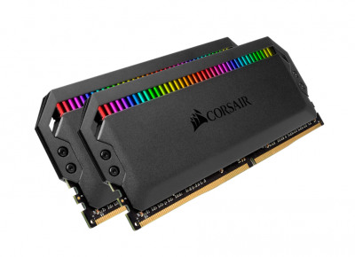 Memoria DDR4 Corsair 16Gb (2x8Gb) 3600 MHz Dominator Plat. RGB Black (7311)