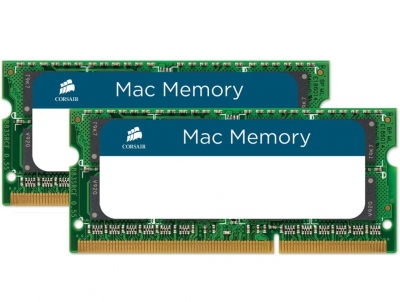 Memoria SODIMM DDR3 Corsair 8Gb (2x4Gb) 1066 MHz for MAC 1.5V (3857)