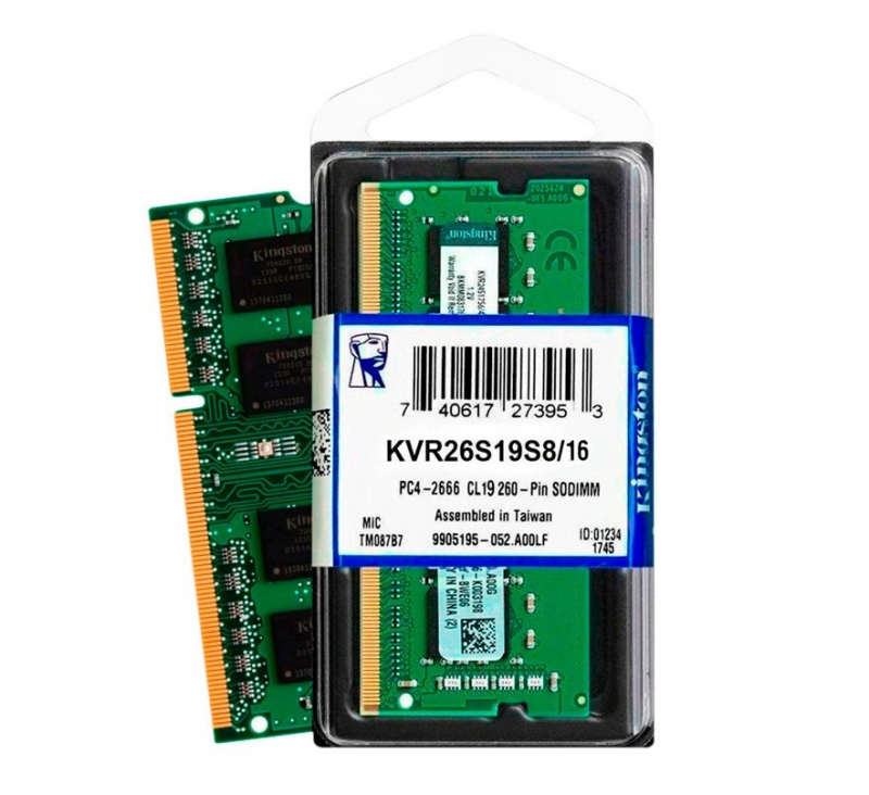 Memoria SODIMM DDR4 Kingston 16Gb 2666 MHz (0917)