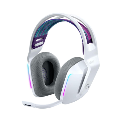 Auricular Wir c/Microfono Logitech G733 White RGB 981-000882