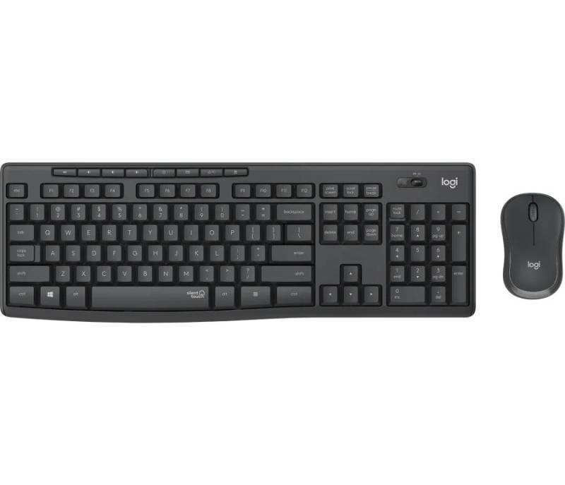 Teclado+Mouse Logitech Wir MK295 Silent Blk 920-009792