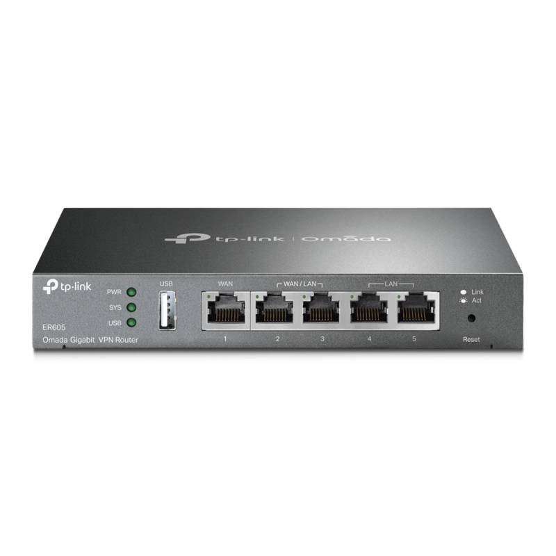 ER605 Router 5 ptos Multiwan Omada Gigabit VPN (9597)