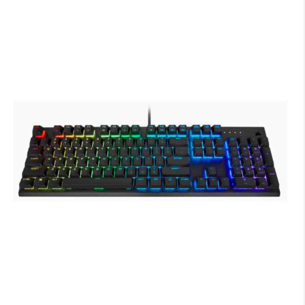 Teclado Corsair K60 RGB Pro Mecanico Cherry Viola Black (6237)