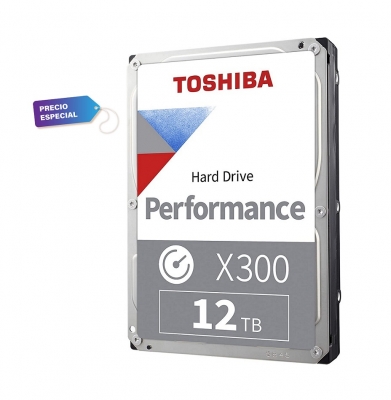 HD Toshiba 12TB  X300  PERFORMANCE