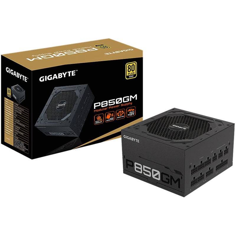 Fuente Gigabyte 850W 80 plus Gold Modular sin cable power (1889)