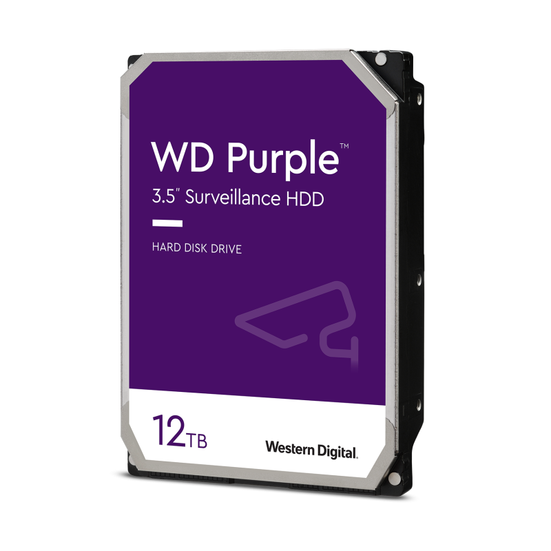HD Western Digital 12TB SATA III PURPLE SURVEILLANCE
