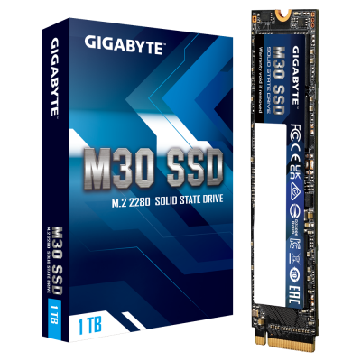 Disco SSD M.2 GIGABYTE 1TB M30 PCIe 3.0x4 NVMe (2668)