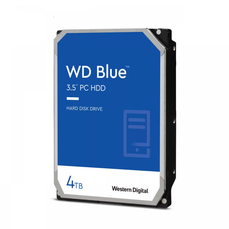 HD WD Interno 4TB SATA III Blue 256Mb 5400 RPM