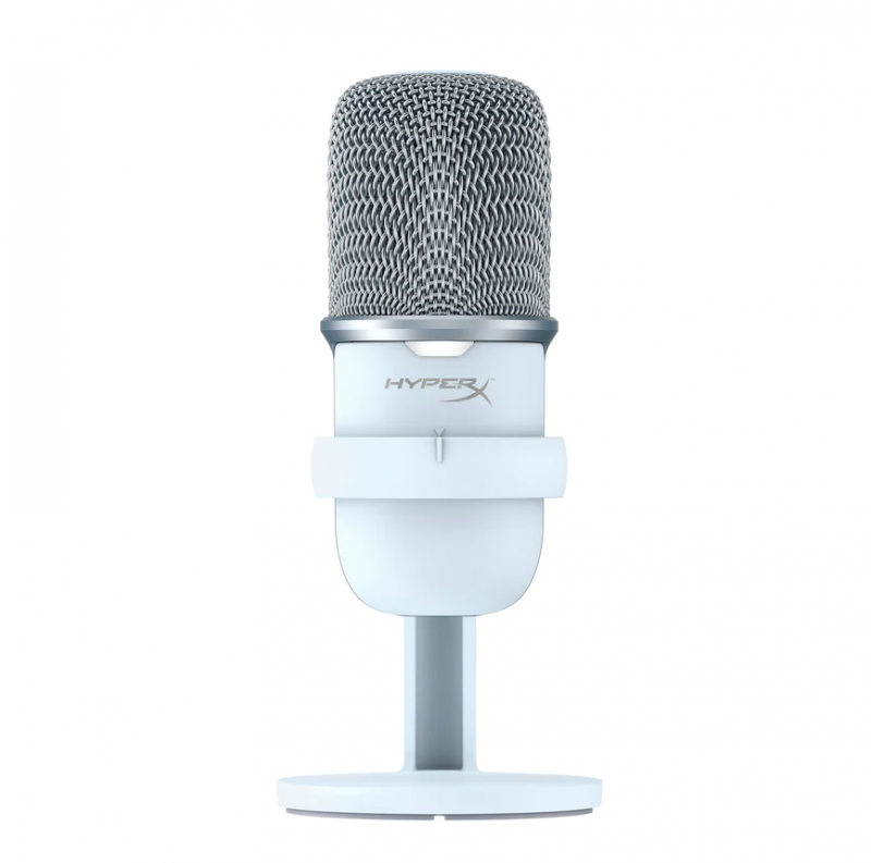 Microfono HyperX SoloCast p/Steaming PC PS4 White (6920)