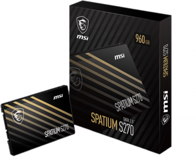 Disco SSD MSI 120GB SPATIUM S270 SATA 2.5