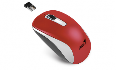 Mouse Genius NX 7010 BlueEye White/Red (New Package) (0920)