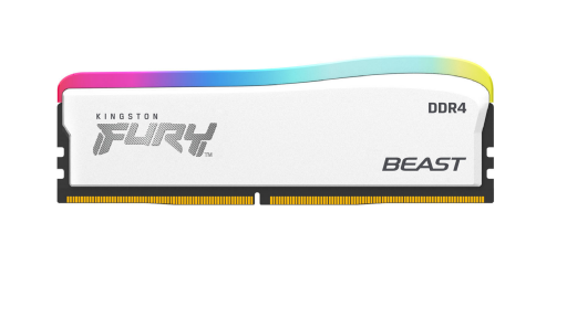 Memoria DDR4 Kingston 16Gb 3600 FURY WHITE RGB (0342)