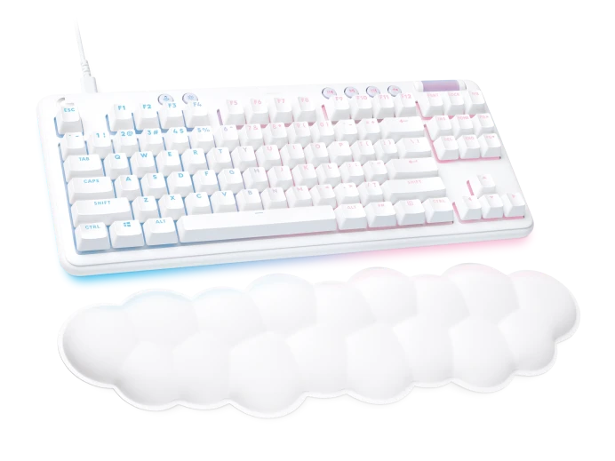 Teclado Logitech G713 Aurora White Mech RGB 920-010413