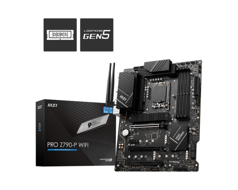 Mother MSI PRO Z790-P WIFI DDR5 1700 (12va/13va/14va Gen) (5738)