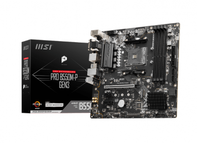 Mother MSI PRO B550M-P GEN3 DDR4 AM4 (Series 3000/4000/5000) (2234)