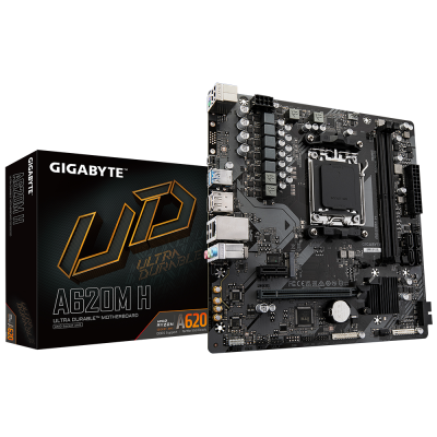 Mother GIGABYTE A620M S2H DDR5 AM5 (Series 7000/8000) (5208)