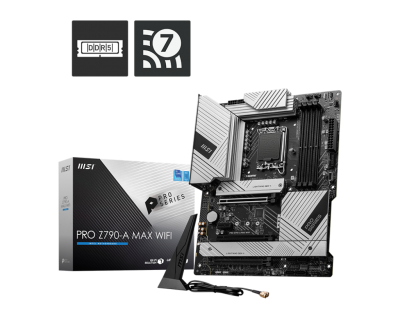 Mother MSI PRO Z790-A MAX WIFI DDR5 1700 (12va/13va/14va Gen)(9939)