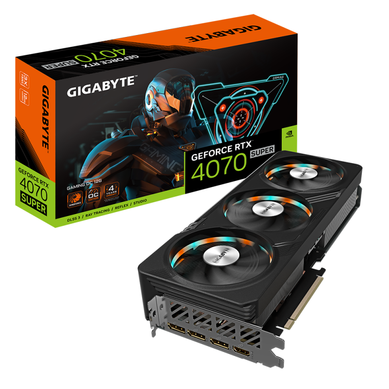 VGA Gigabyte GeForce RTX 4070 SUPER GAMING OC 12G (4152)
