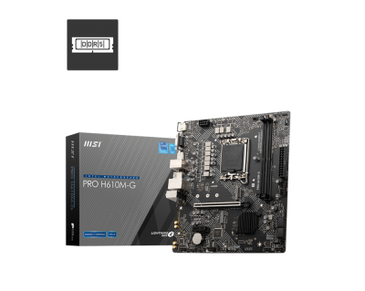 Mother MSI PRO H610M-G DDR5 1700 (12va/13va/14va Gen) (2663)