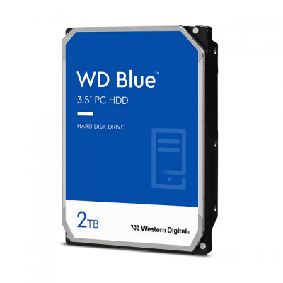 HD WD Interno 2TB SATA III Blue 256Mb 7200 RPM